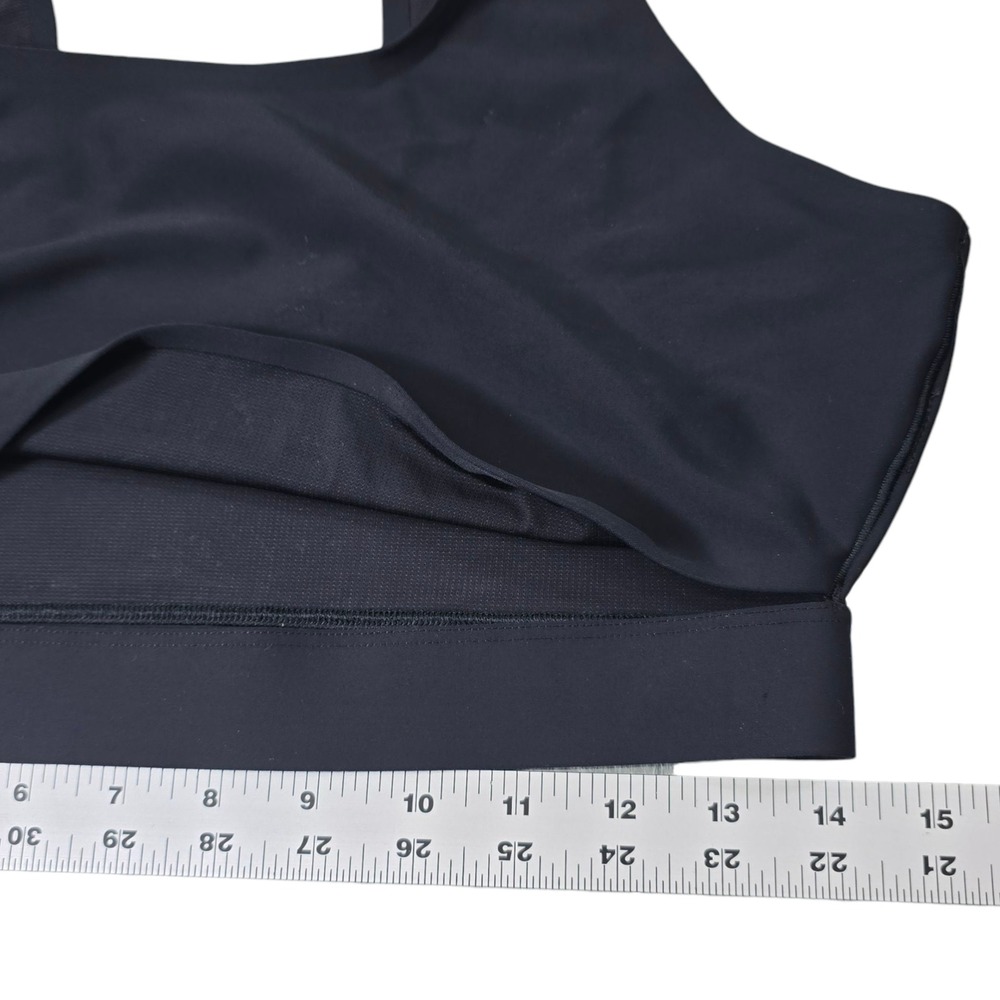 Lot of 2‎ Parade Scoop Neck Cutout Sports Bras Size 2 Black Sustainable - Picture 8 of 8